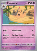 Palossand 096  - Reverse Holofoil SV02 Paldea Evolved - Uncommon