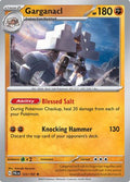 Garganacl 123  - Reverse Holofoil SV02 Paldea Evolved - Rare