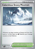 Calamitous Snowy Mountain 174  - Reverse Holofoil SV02 Paldea Evolved - Uncommon