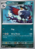 Honchkrow 132  - Reverse Holofoil SV02 Paldea Evolved - Uncommon