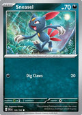 Sneasel 133  SV02 Paldea Evolved - Common