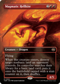 Magmatic Hellkite (Borderless) (TDM-380) - Tarkir: Dragonstorm