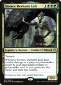 Storrev, Devkarin Lich (PRE-219) - War of the Spark Promos Foil