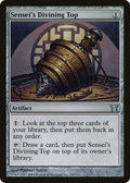 Sensei's Divining Top (CHK-268) - Champions of Kamigawa Foil