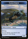 Cloud Sprite (TTSR-003) - Time Spiral Remastered Tokens