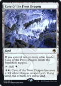 Cave of the Frost Dragon (AFR&-253) - Adventures in the Forgotten Realms Promos Foil