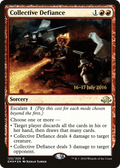 Collective Defiance (PRE-123) - Eldritch Moon Promos Foil