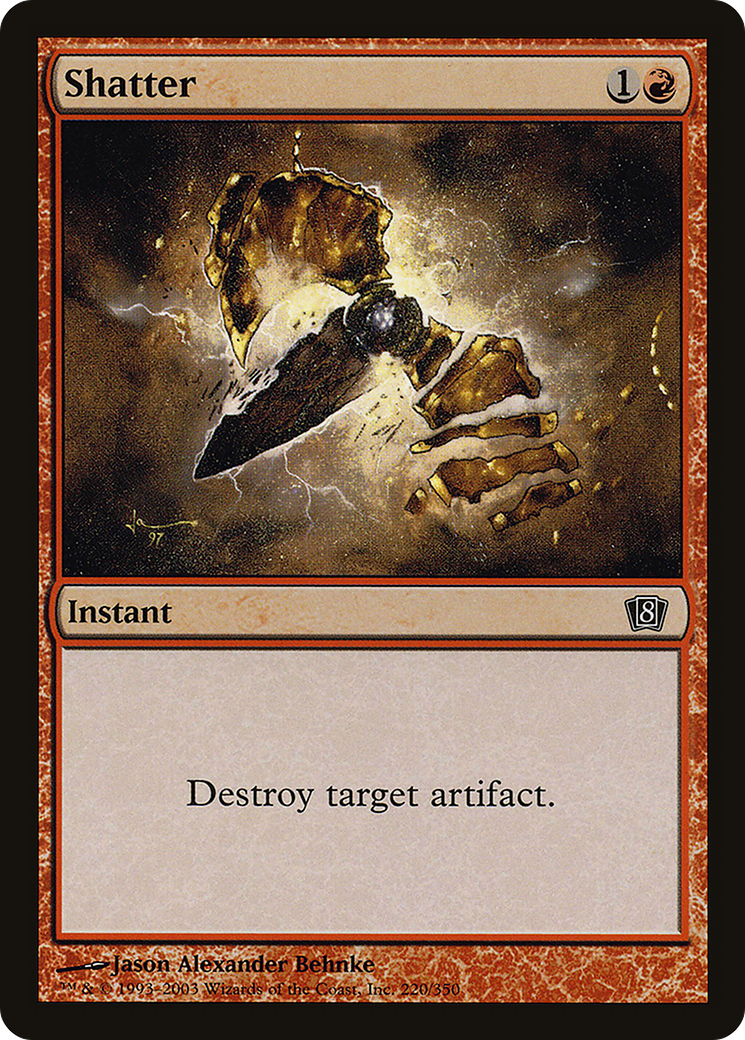 Shatter (8ED-220) - 8th Edition Foil