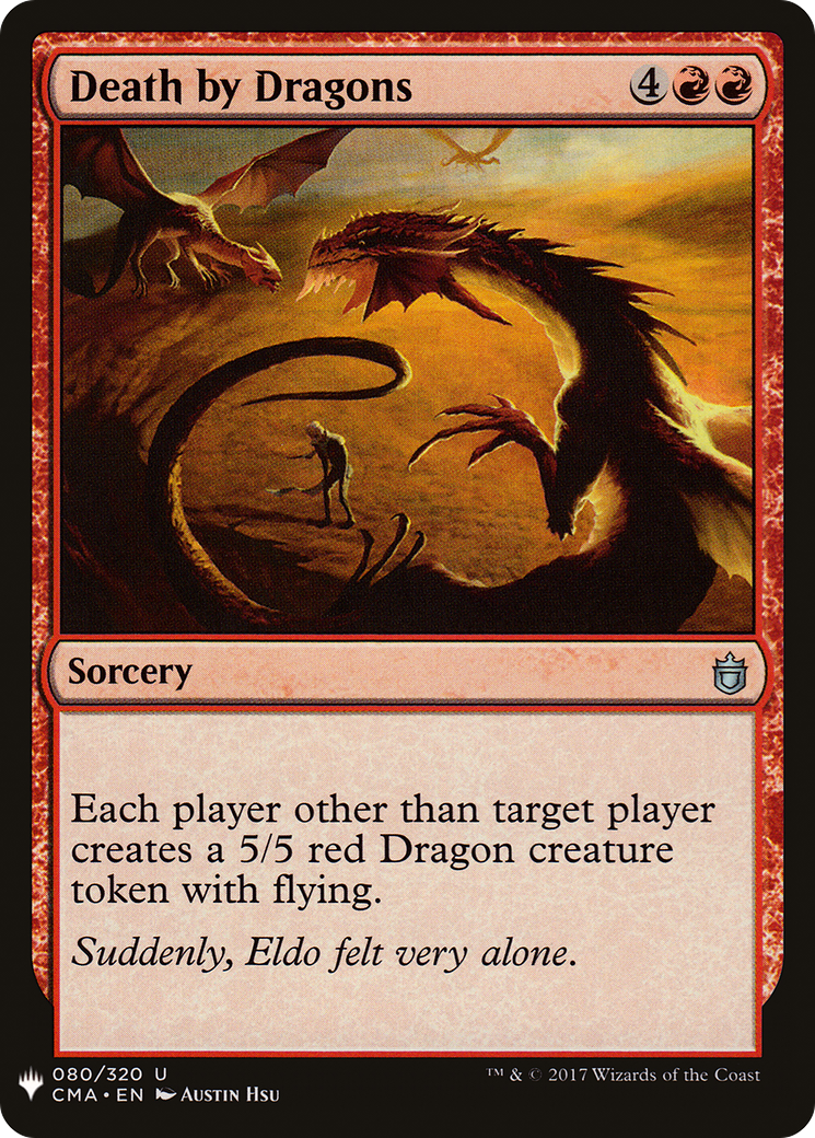 Death by Dragons (LIST-080) - The List