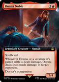 Donna Noble (Extended Art) (WHO-382) - Doctor Who: (Extended Art) Foil