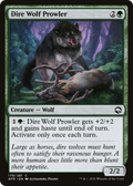 Dire Wolf Prowler (AFR-179) - Adventures in the Forgotten Realms Foil