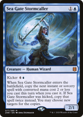 Sea Gate Stormcaller (PPZNR-77P) - Zendikar Rising Promos