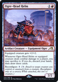 Ogre-Head Helm (PRE-155) - Kamigawa: Neon Dynasty Promos Foil