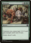 Overrun (DD3-) - Duel Decks Anthology: Garruk vs. Liliana