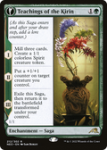 Teachings of the Kirin (NEO-212) - Kamigawa: Neon Dynasty: (fandfc, enchantment) Foil
