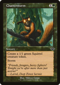 Chatterstorm (Retro Frame) (MH2-411) - Modern Horizons 2 Foil