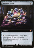Jeweled Lotus (Extended Art) (CMR-695) - Commander Legends: (Extended Art)