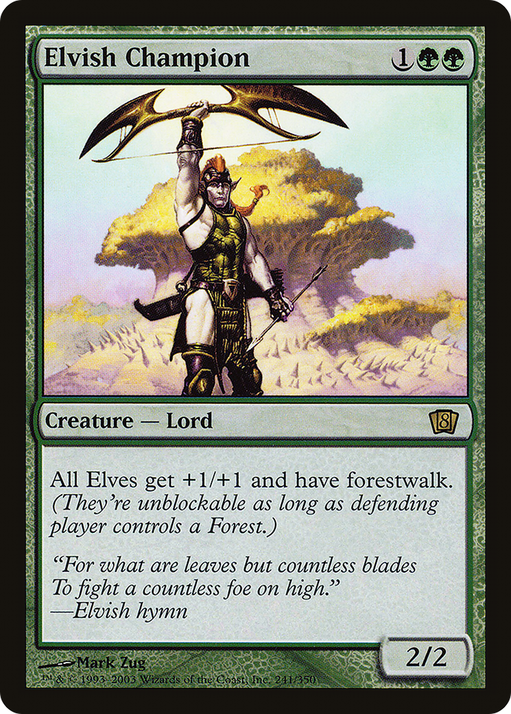 Elvish Champion (8ED-241) - 8th Edition Foil