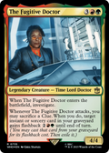 The Fugitive Doctor (Surge Foil) (WHO-735) - Doctor Who Foil