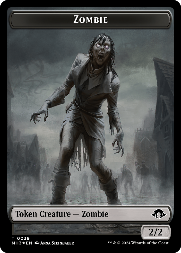 Zombie (TMH3-039) - Modern Horizons 3 Tokens Foil