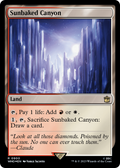 Sunbaked Canyon (Surge Foil) (WHO-900) - Doctor Who Foil