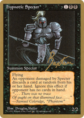 Hypnotic Specter - 1996 George Baxter (4ED) (WCD-) - Pro Tour Collector Set
