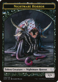 Nightmare Horror Token (DOM-006) - Dominaria Tokens
