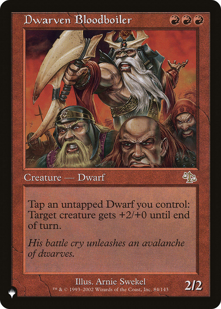 Dwarven Bloodboiler (LIST-84/143) - The List