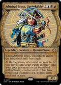 Admiral Brass, Unsinkable (Showcase) (LCC-017) - The Lost Caverns of Ixalan Commander: (Showcase) Foil