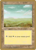 Plains (A) - 1996 Preston Poulter (4ED) (WCD-) - Pro Tour Collector Set