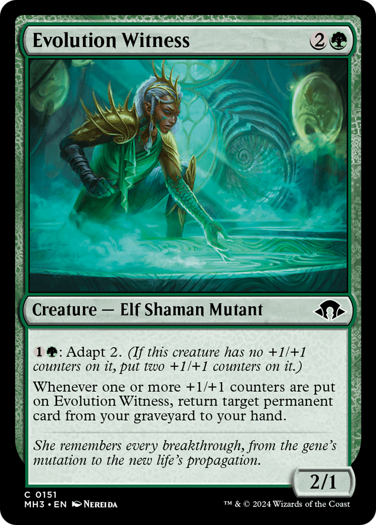 Evolution Witness (MH3-151) - Modern Horizons 3