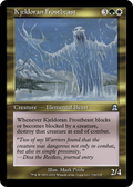 Kjeldoran Frostbeast (ME3-156) - Masters Edition III Foil