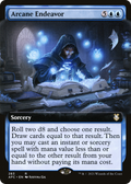 Arcane Endeavor (Extended Art) (AFC-283) - Forgotten Realms Commander: (Extended Art)