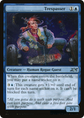 _______ _______ _______ Trespasser (Galaxy Foil) (UNF-347) - Unfinity Foil
