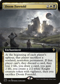 Doom Foretold (Extended Art) (ELD-378) - Throne of Eldraine: (Extended Art) Foil