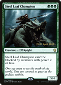 Steel Leaf Champion (PRE-182) - Dominaria Promos Foil
