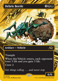 Debris Beetle (Borderless) (First-Place Foil) (DFT-530) - Aetherdrift Foil