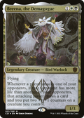 Breena, the Demagogue (Display Commander) - Thick Stock (C21-001) - Commander 2021 Display Commanders Etched Foil