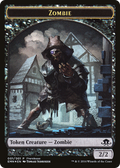 Zombie Token (Double-Sided) (PRE-1 // 1) - Eldritch Moon Promos Foil
