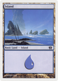 Island (336) (8ED-336) - 8th Edition Foil