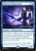 Protean Thaumaturge (PRE-060) - Theros Beyond Death Promos Foil
