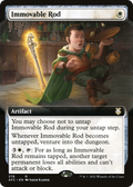 Immovable Rod (Extended Art) (AFC-276) - Forgotten Realms Commander: (Extended Art)