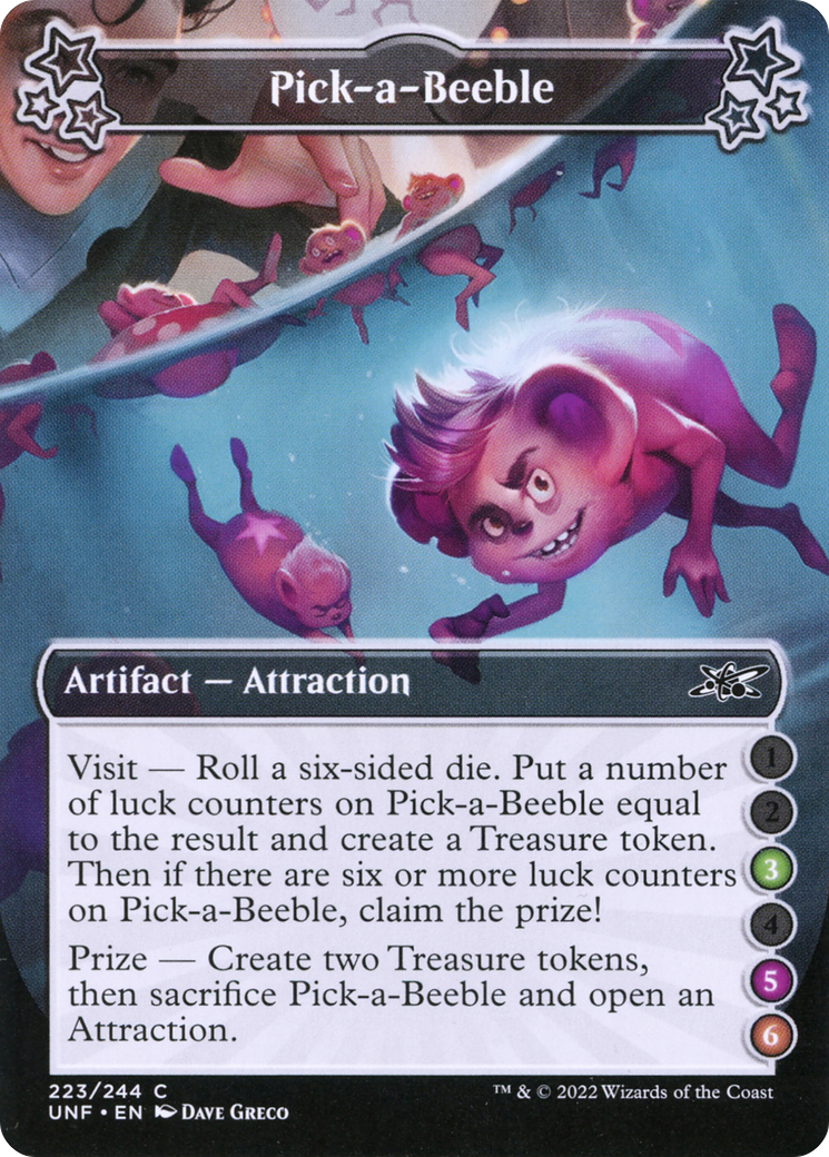 Pick-a-Beeble (3-5-6) (UNF-223) - Unfinity