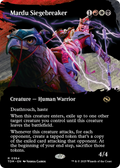 Mardu Siegebreaker (Borderless) (TDM-364) - Tarkir: Dragonstorm: (Showcase)