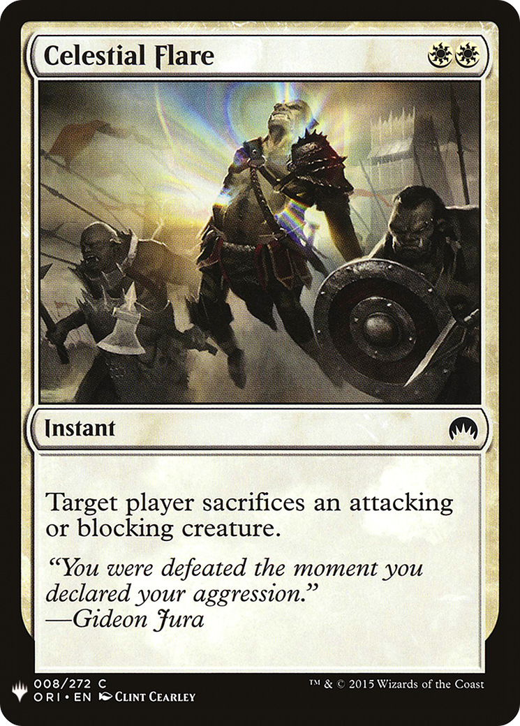 Celestial Flare (LIST-008) - The List