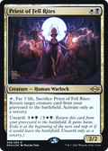 Priest of Fell Rites (PRE-208) - Modern Horizons 2 Promos Foil