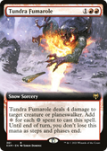 Tundra Fumarole (Extended Art) (KHM-361) - Kaldheim: (Extended Art, snow) Foil