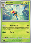Beedrill 015  - Holofoil SV Scarlet & Violet 151 - Rare