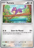 Rattata 019  - Reverse Holofoil SV Scarlet & Violet 151 - Common