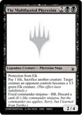 The Multifaceted Phyrexian (-) - Un-Known Event Playtest Cards